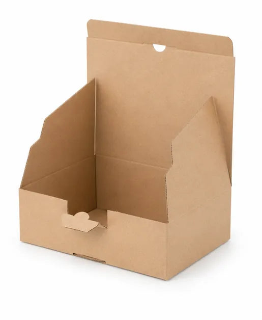 postdoos met automatische bodem en bovenklep 100 gerecycled